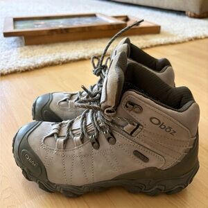 Oboz Women's Lace Up Boots - Gray